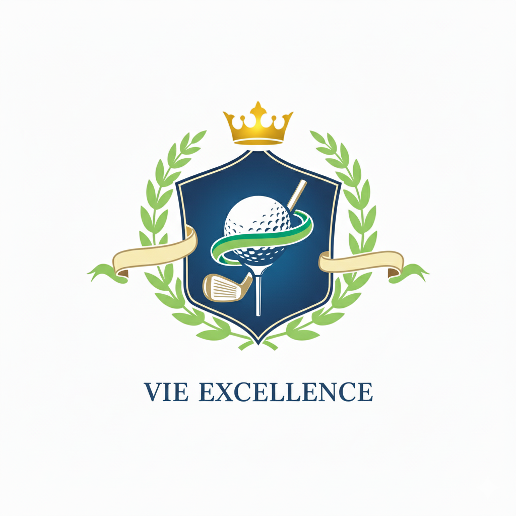 Club T-Shirt Golf Collection -VIE EXCELLENCE- Men's Premium Polo